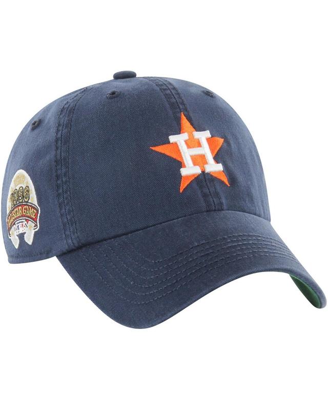 Mens 47 Brand Navy Houston Astros Sure Shot Classic Franchise Fitted Hat Product Image