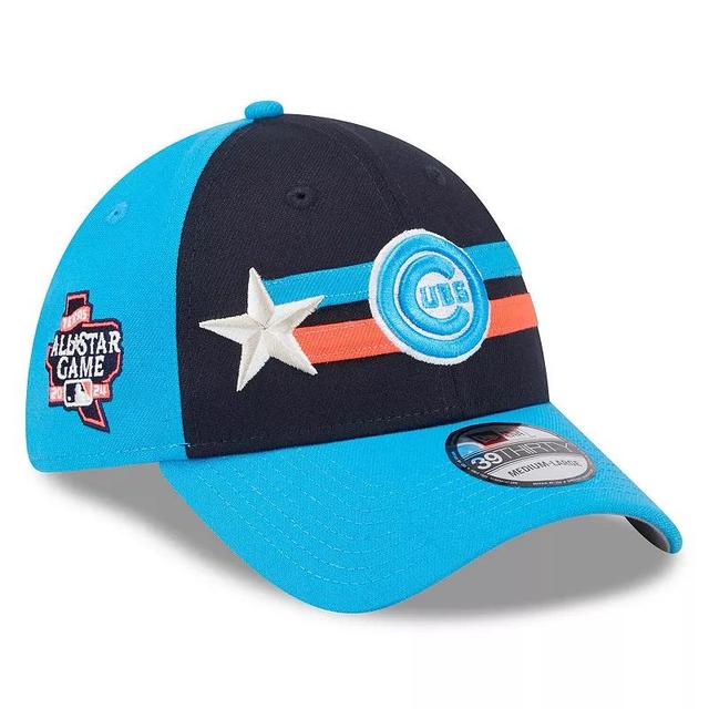 Mens New Era Chicago Cubs 2024 MLB All-Star Game 39THIRTY Flex Hat Blue Product Image