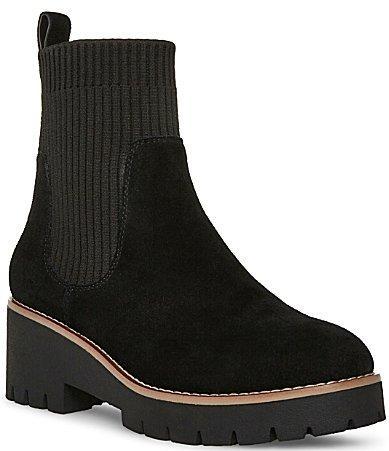 Blondo Darren Waterproof Suede Lug Sole Booties Product Image