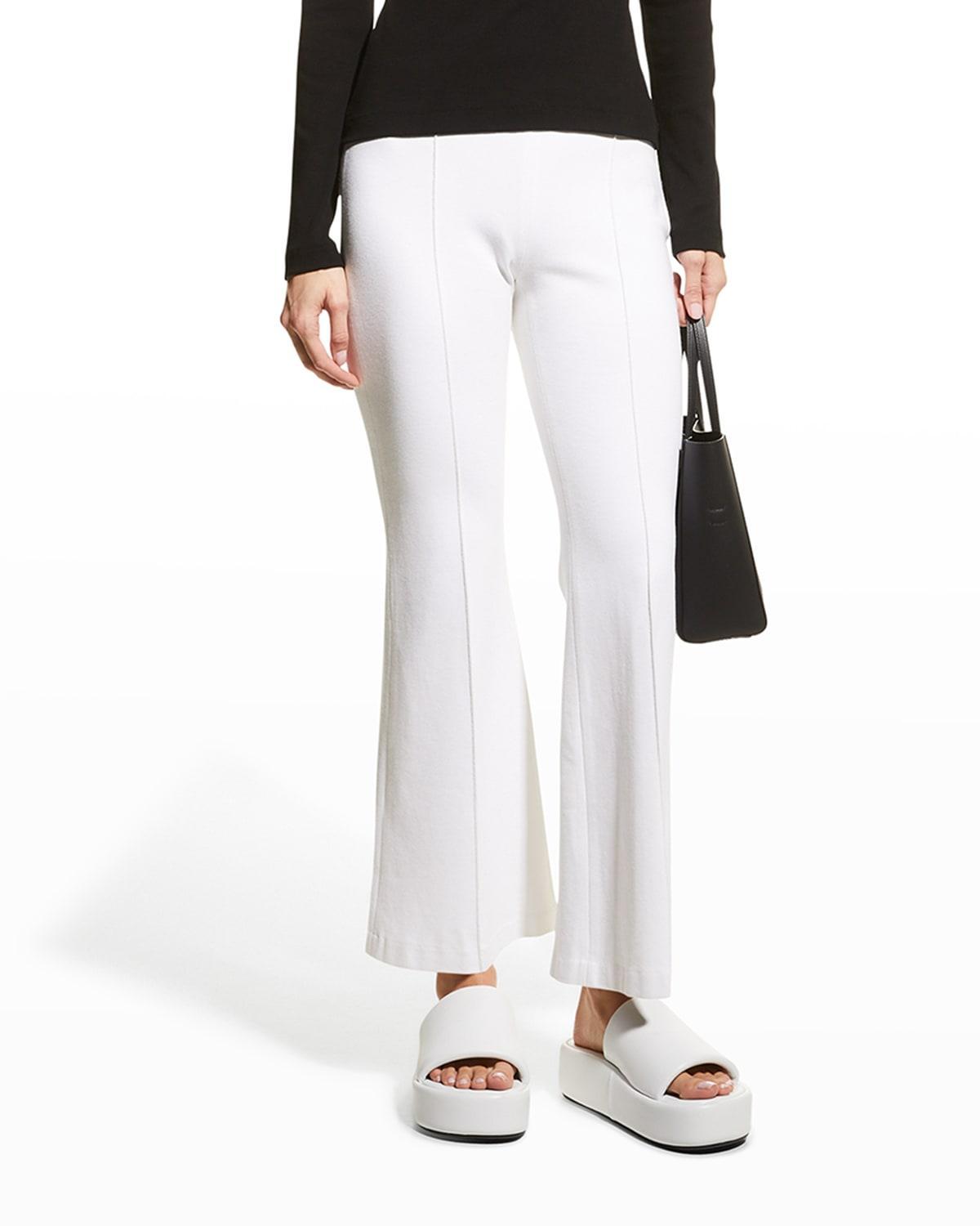 Womens Pull-On Cropped Flare Pants Product Image