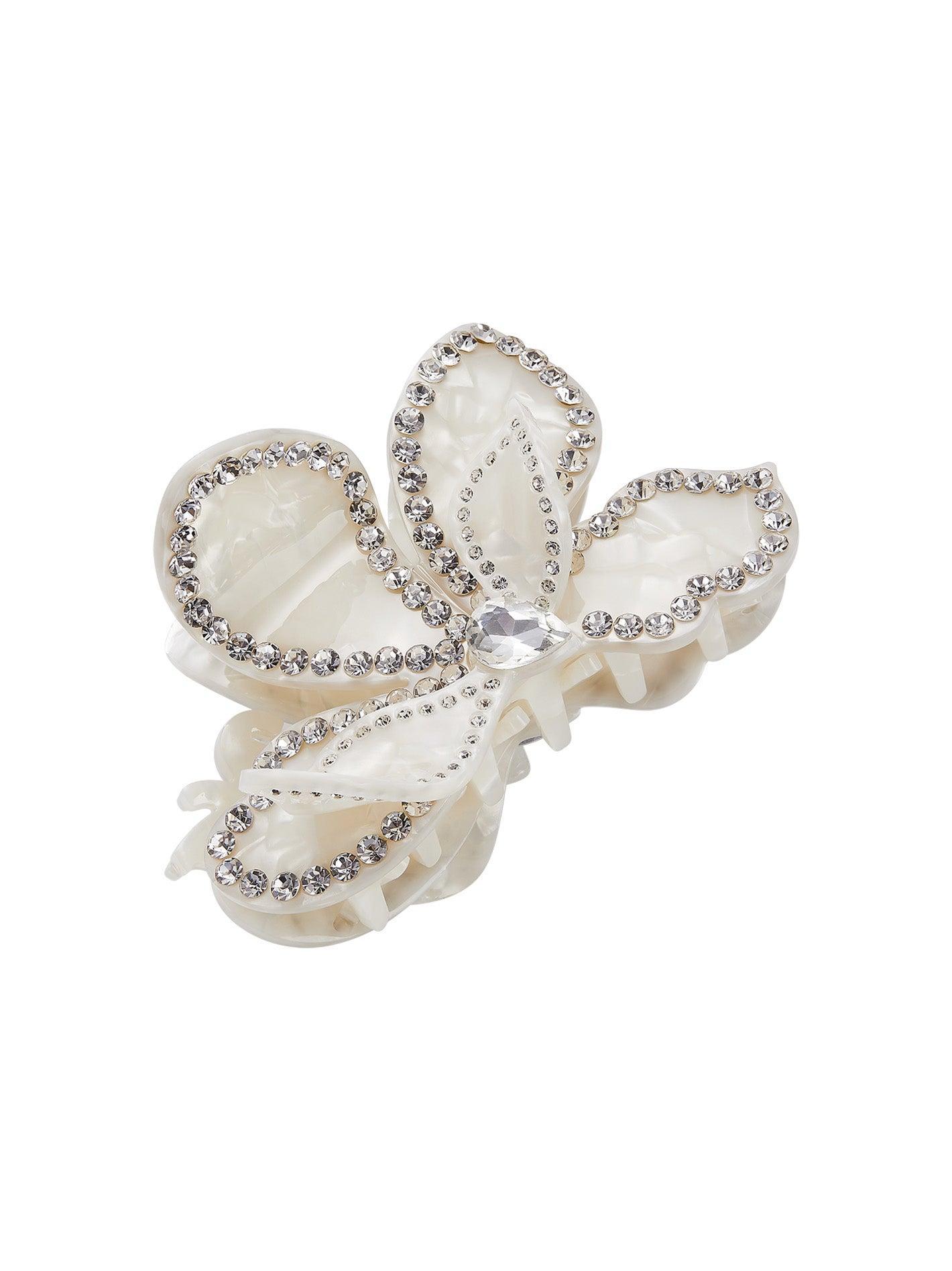 Ariella Hair Clip (White) Product Image