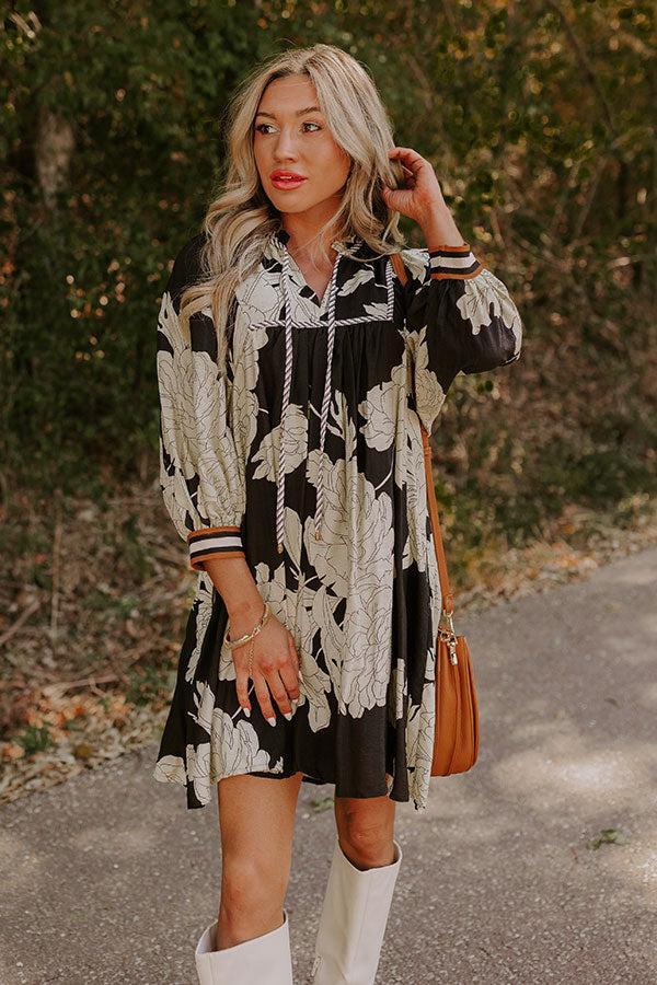 Vineyard Stroll Floral Mini Dress Product Image