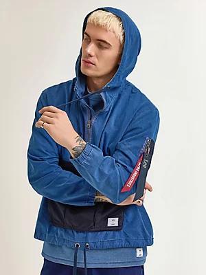 Men's Alpha x Lee® Anorak | Men's Jackets & Outerwear | Lee® Product Image