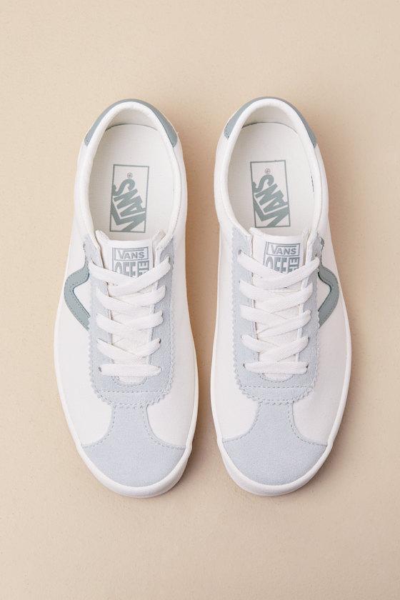 Sport Low Tri-Tone Green Canvas Sneakers Product Image