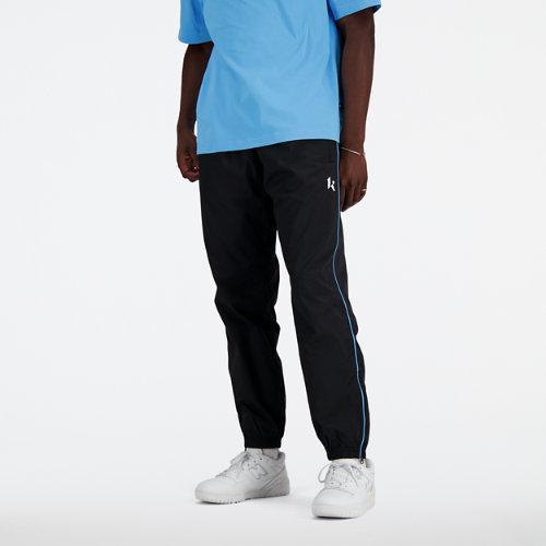 New Balance Mens New Balance X Klutch Track Pant - Mens Black/White Product Image