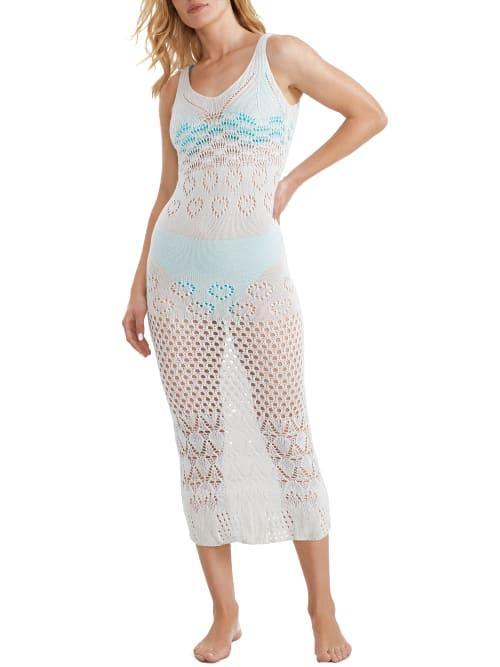 Tracy Crochet Cover-Up Dress Product Image