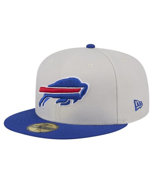 New Era Mens Buffalo Bills Stoney 59FIFTY Fitted Hat - Stone Product Image