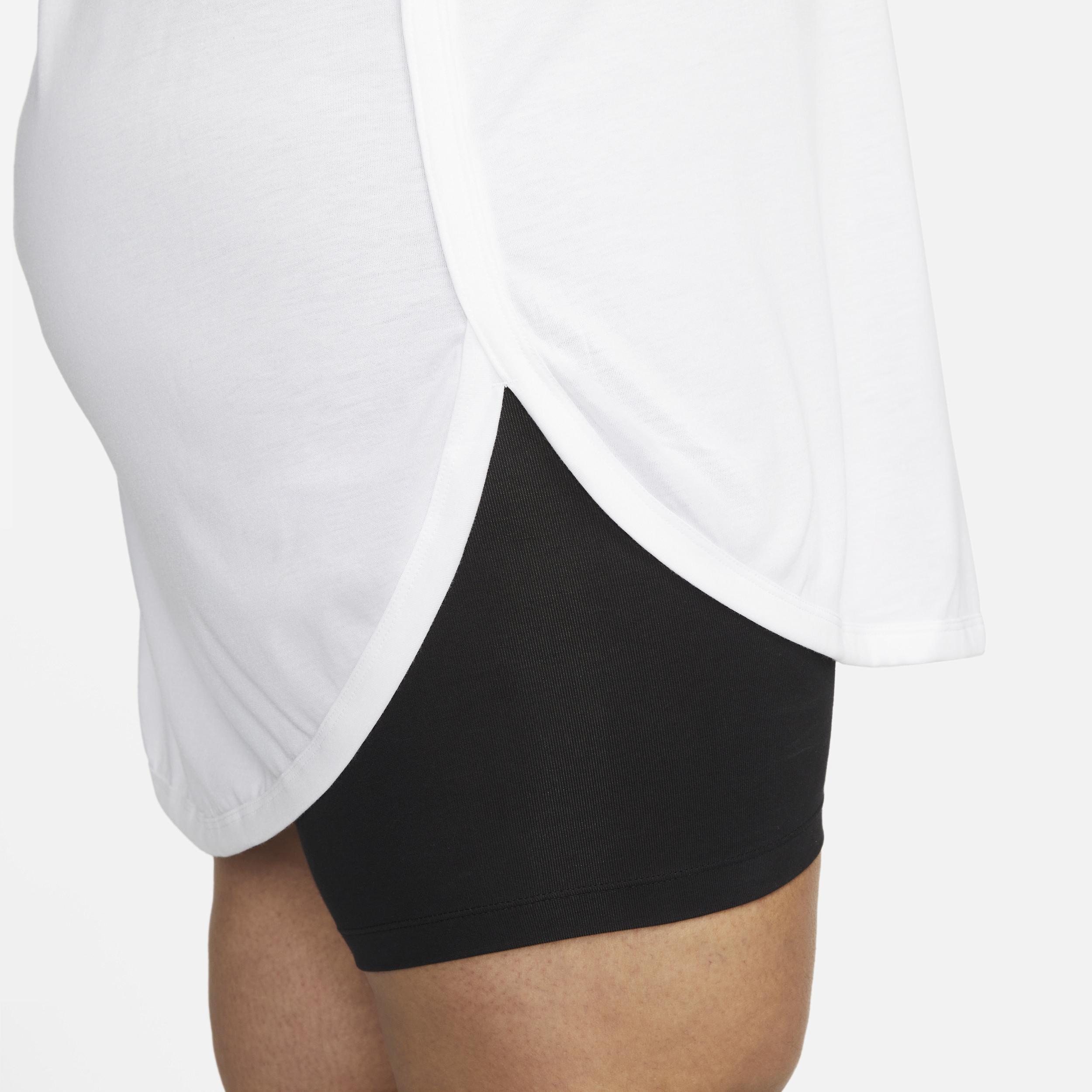 Women's Nike Sportswear Essential Tunic (Plus Size) in White, Size: 1X  Product Image