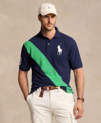 Polo Ralph Lauren Mens Big & Tall Big Pony Polo Shirt - Newport Navy Product Image