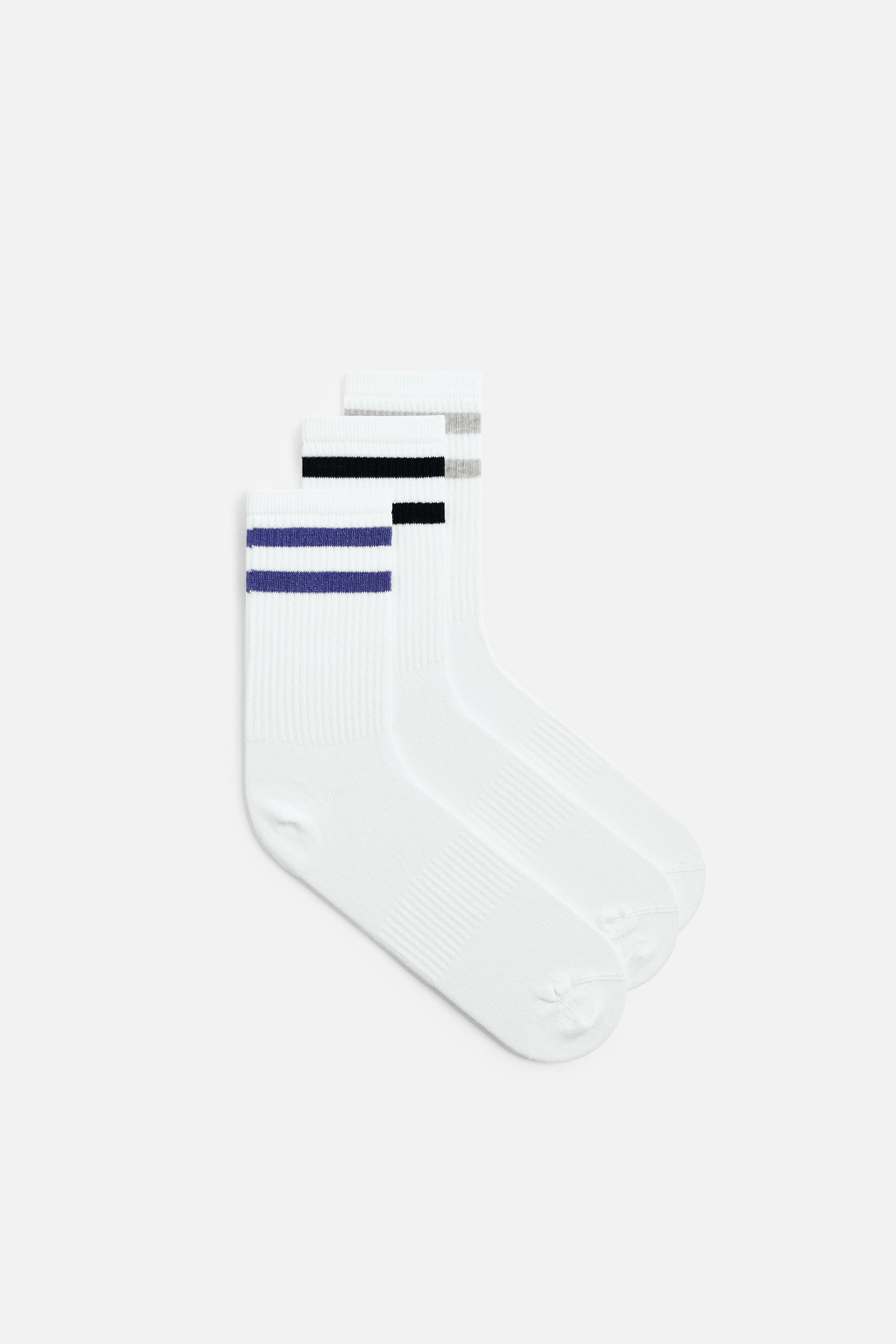 3-PACK OF STRIPED SOCKS Product Image