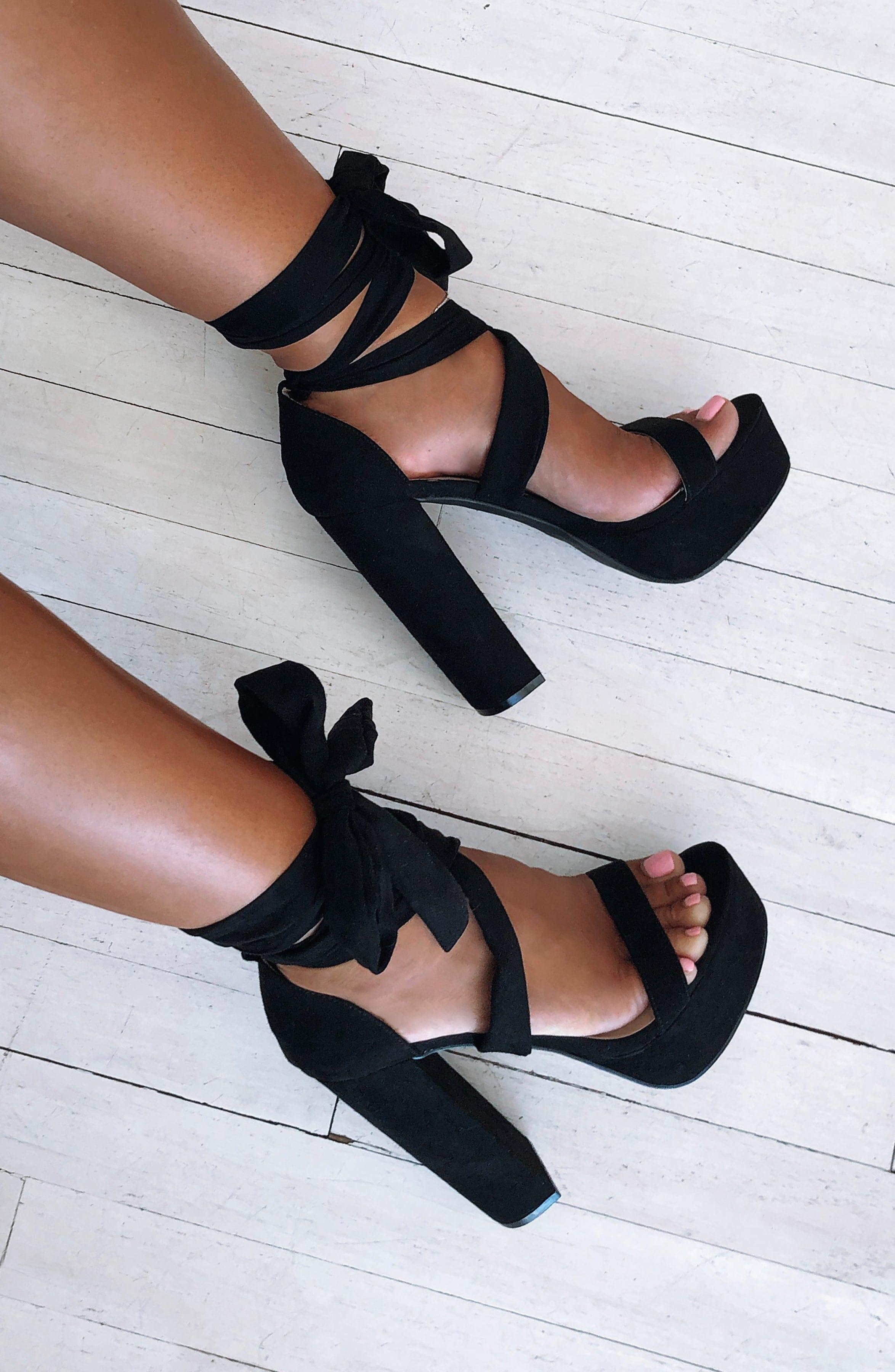 Danica Block Heels - Black product image