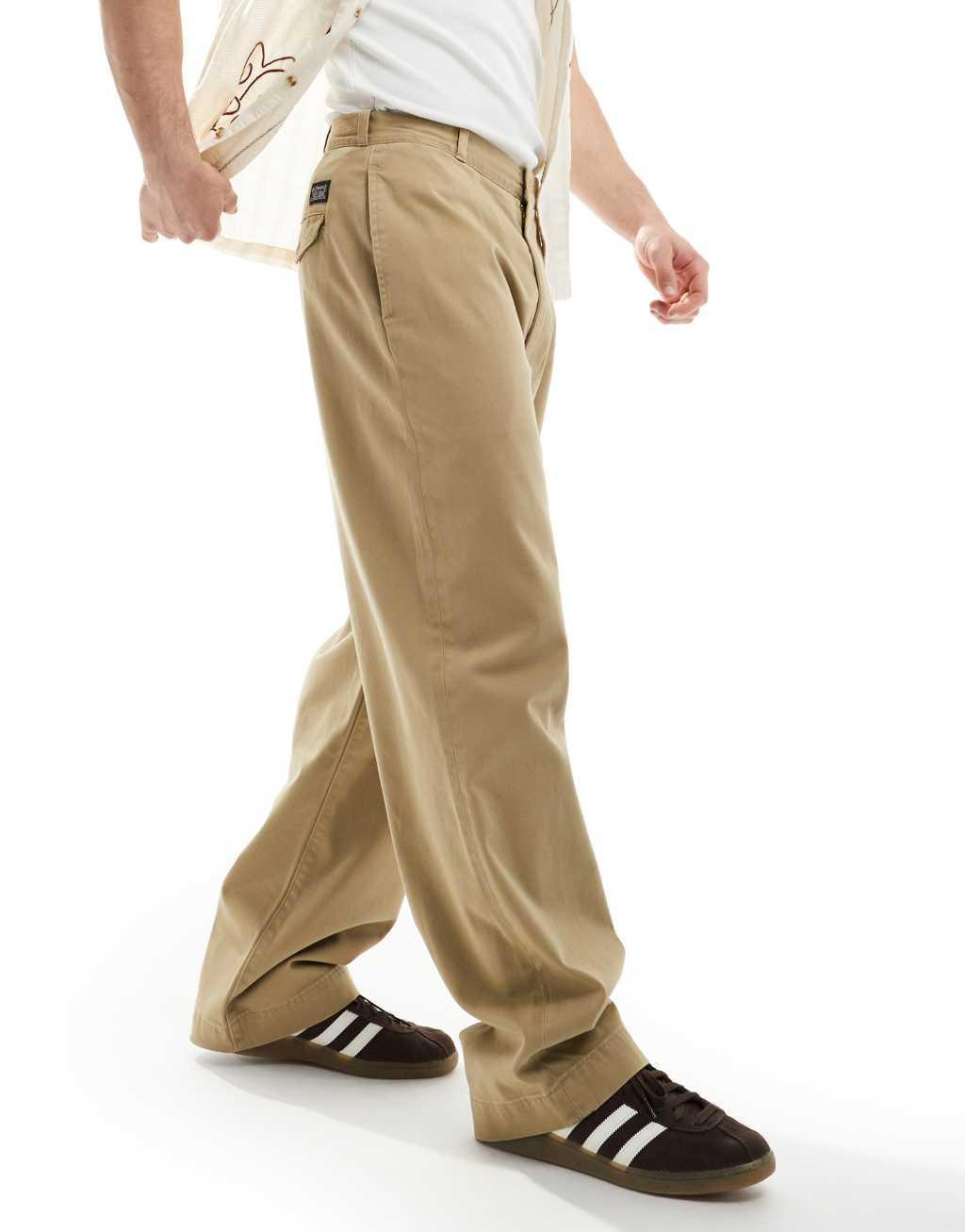 Levi's Skateboarding loose fit chinos in beige Product Image