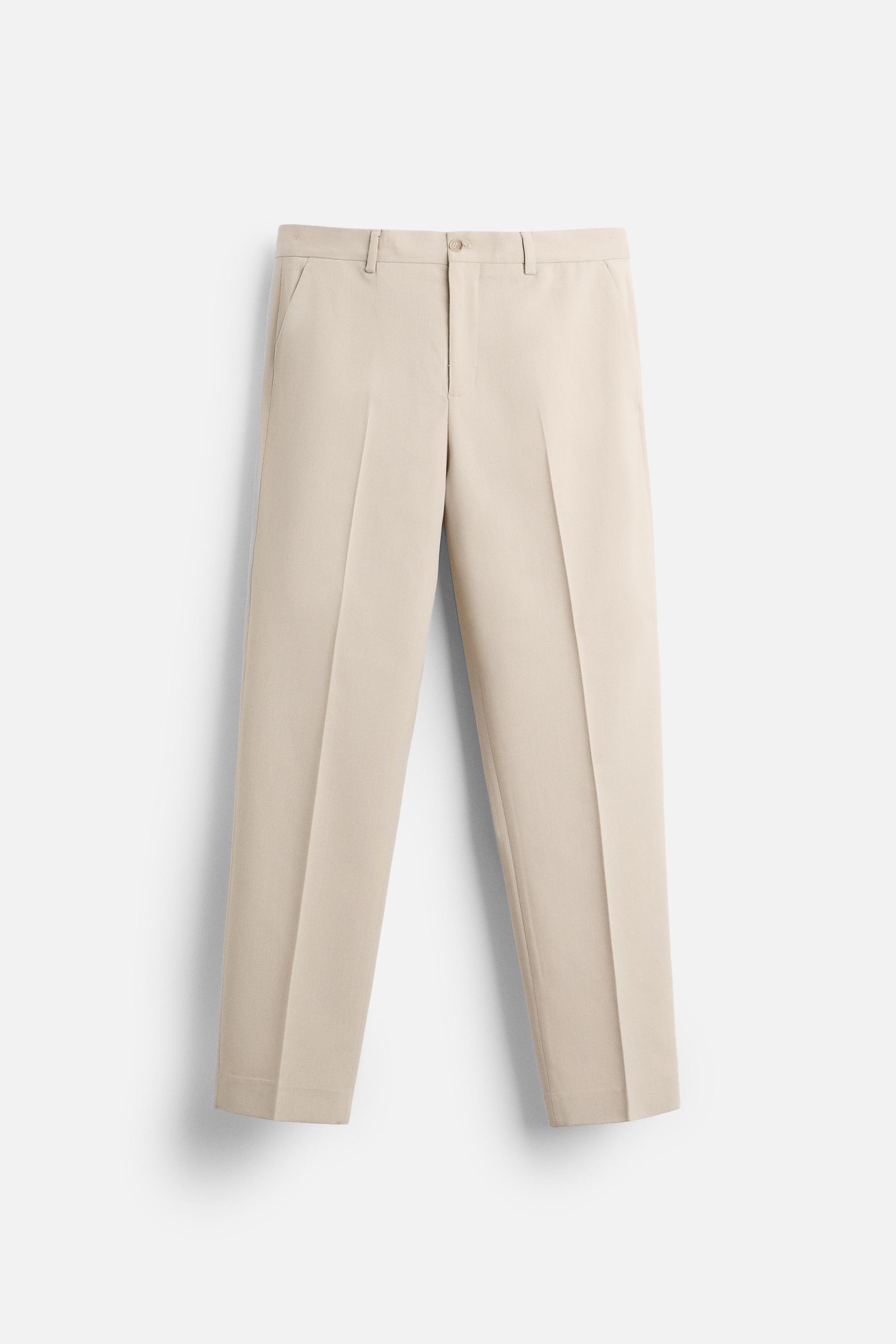 TEXTURED SUIT PANTS Product Image