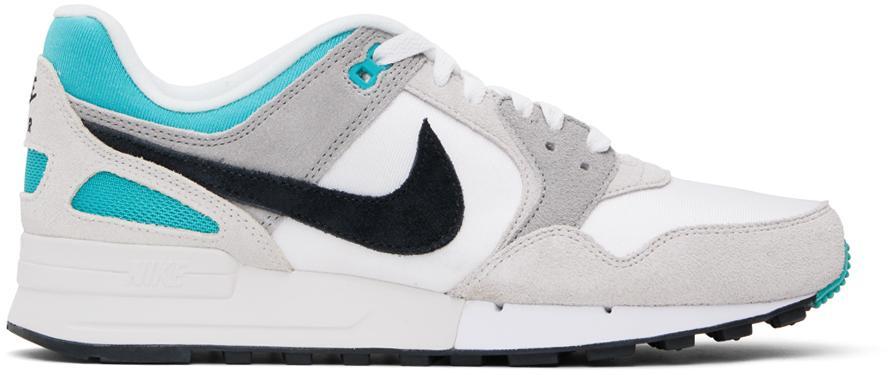 NIKE White Air Pegasus '89 Sneakers In White/black-platinum Product Image