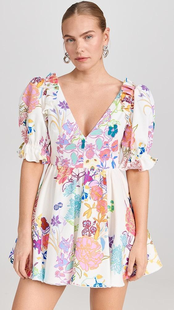 Borgo de Nor Aja Pique Cotton Dress | Shopbop Product Image