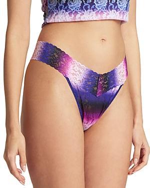 Hanky Panky Original-Rise Printed Lace Thong Product Image