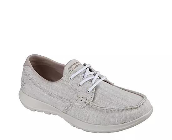 Skechers Womens Go Walk Lite Isla Boat Shoe Product Image