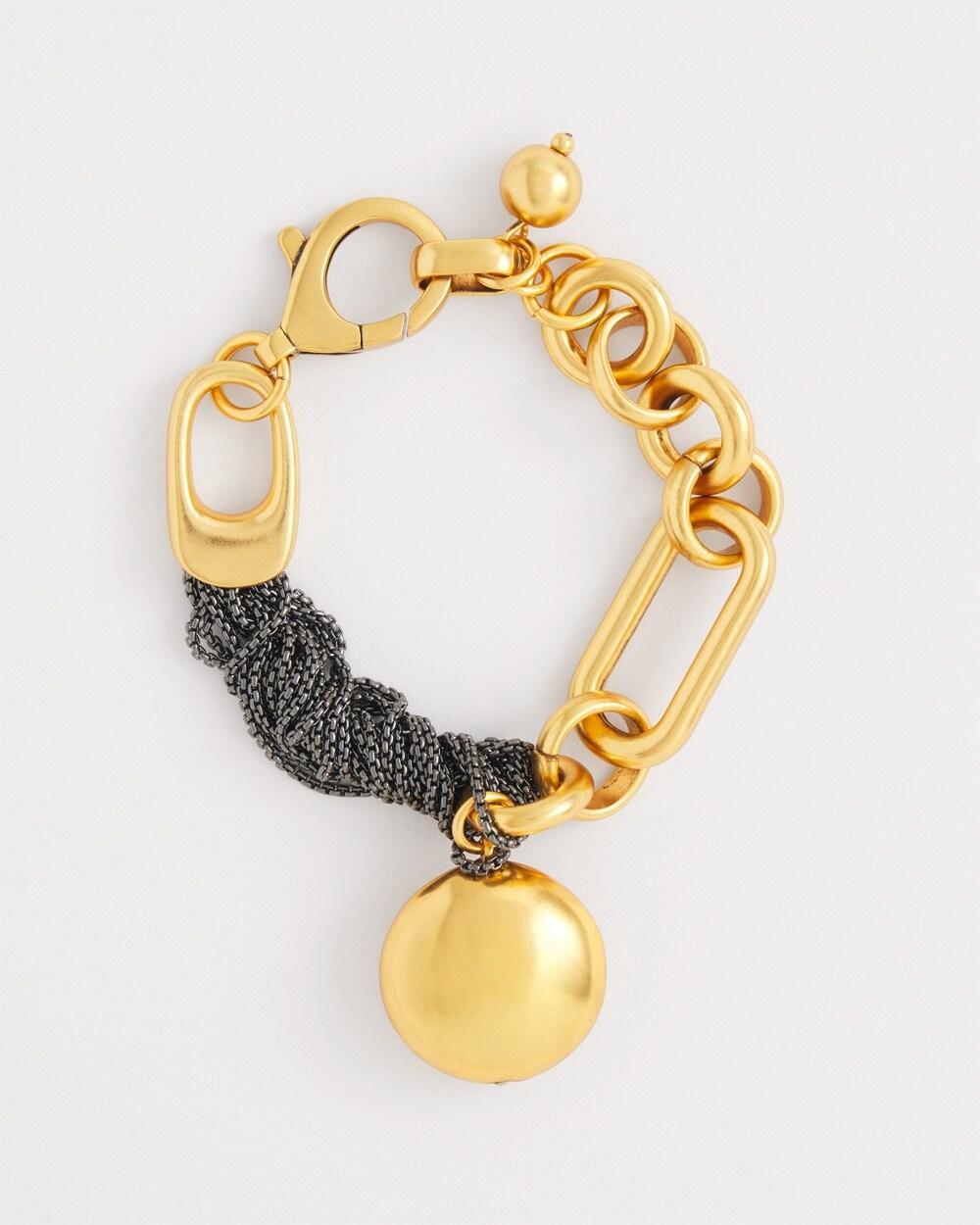 Mixed Metal Sphere Multistrand Bracelet   Chico's - Mixed Metals - Women Product Image