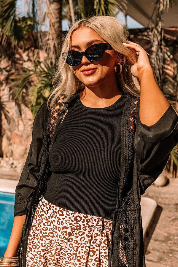 Endless Getaway Sunnies In Black Product Image