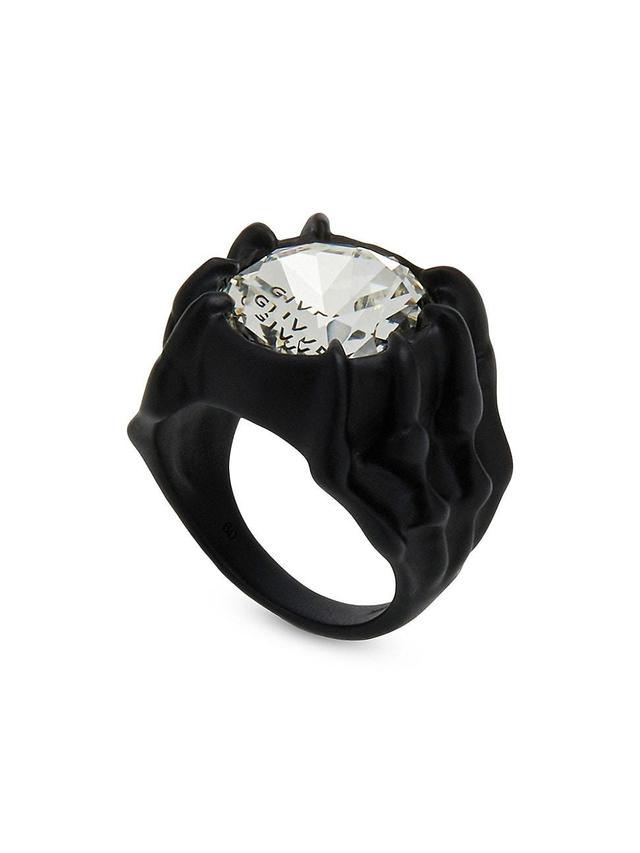 Mens G Skull Crystal Ring Product Image