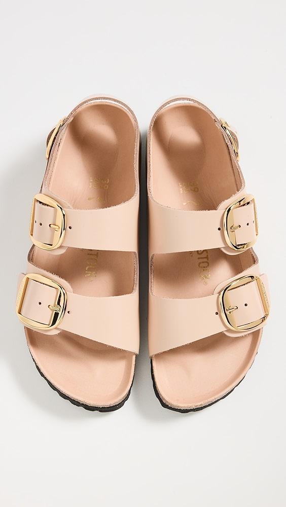 Birkenstock Milano Big Buckle High Shine Sandals | Shopbop Product Image