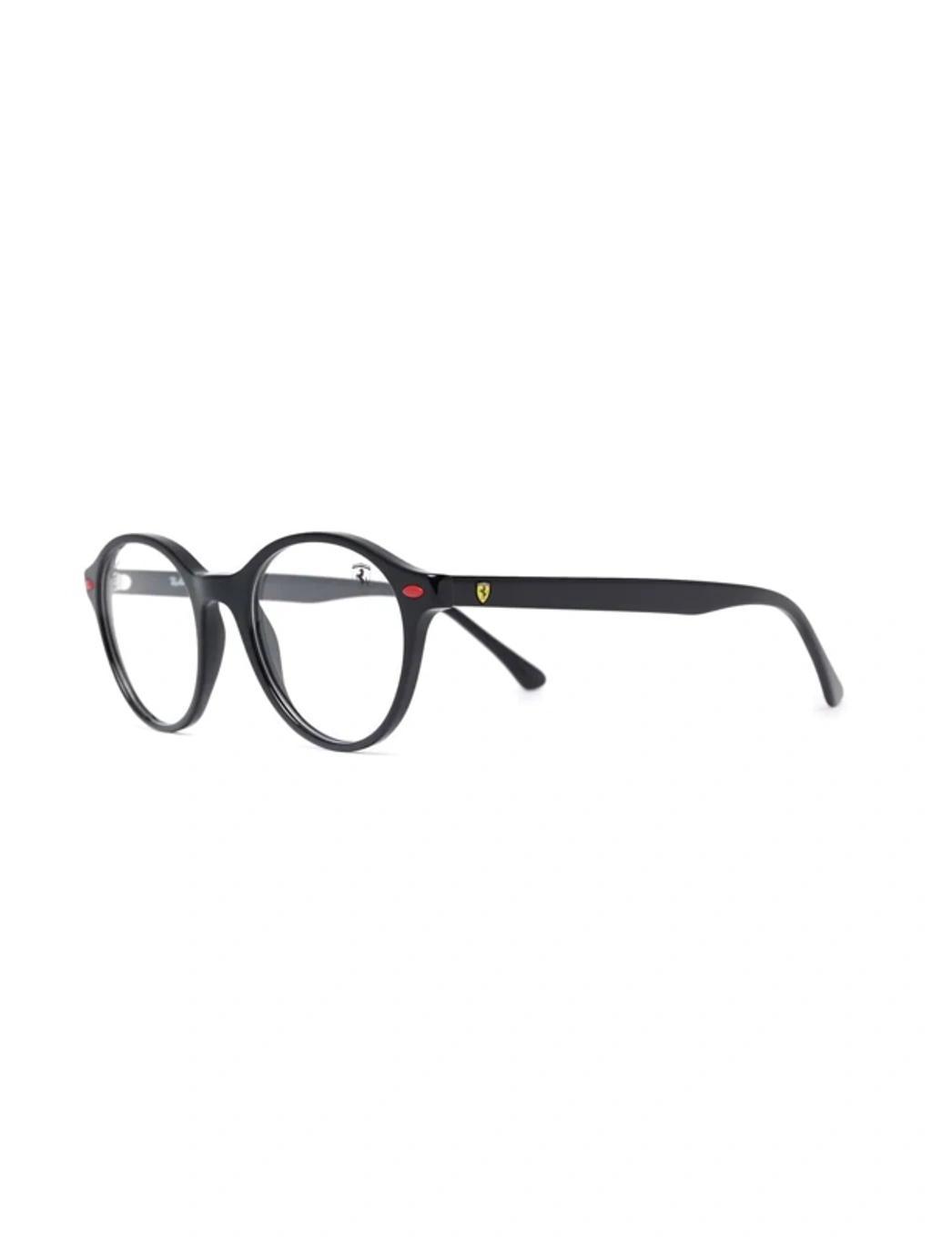 RAY BAN Tortoiseshell-frame Glasses In Black Product Image