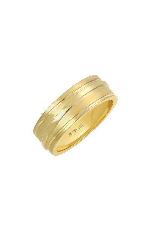 Bony Levy Mens 14K Gold Wide Band Ring Product Image