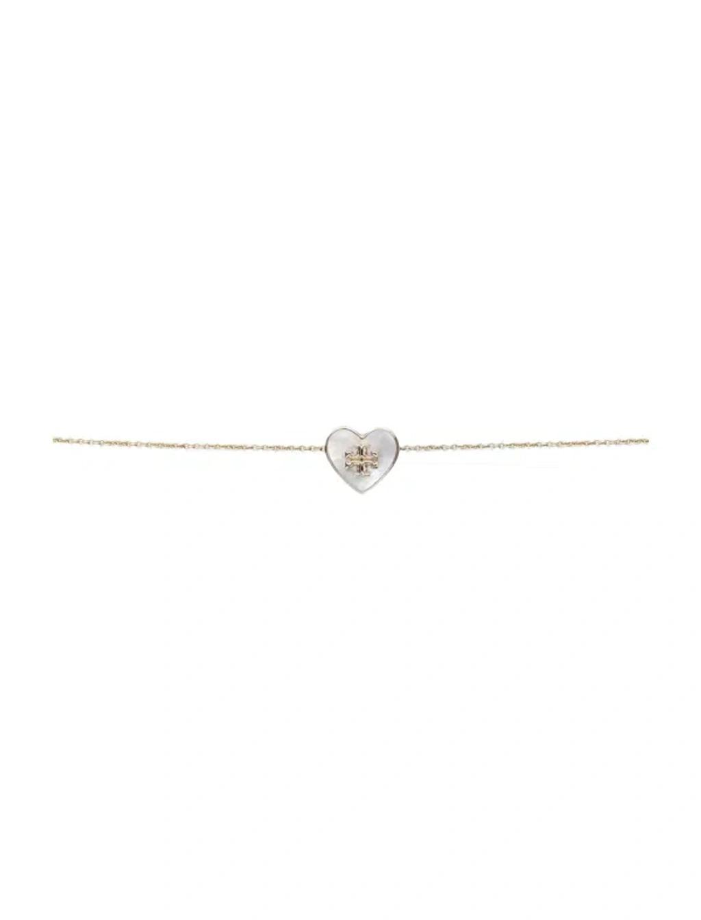 TORY BURCH Kira Heart Pendant Necklace In Gold Product Image