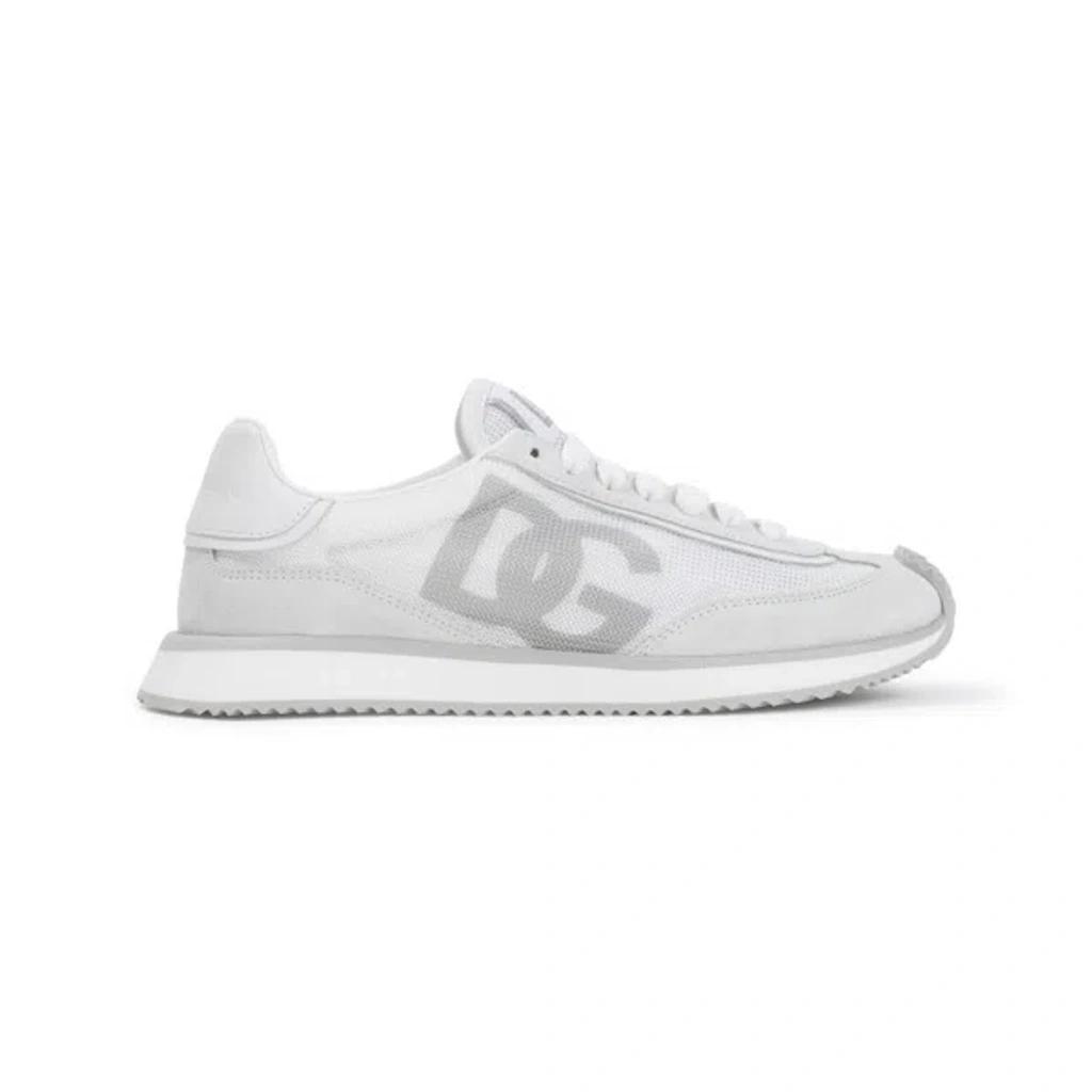 DOLCE & GABBANA White Calf Leather Sneakers product image