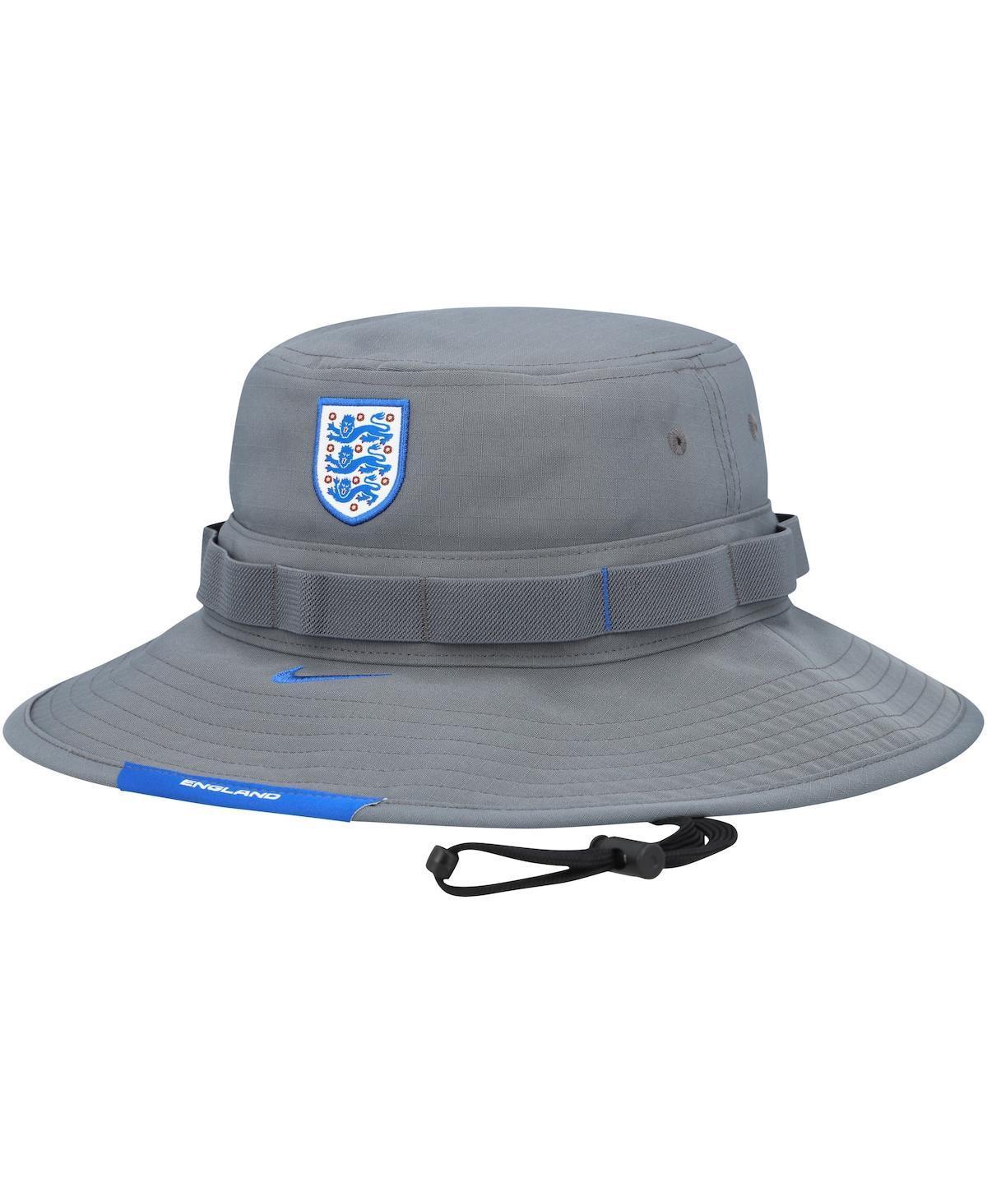 Mens Nike Gray England National Team Boonie Tri-Blend Performance Bucket Hat Product Image