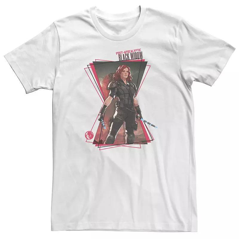 Big & Tall Marvel What If Black Widow Hourglass Tee, Mens Product Image