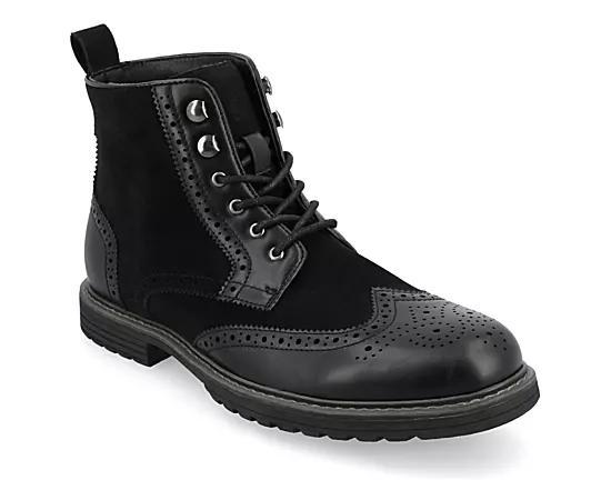 Vance Co. Virgil Mens Tru Comfort Foam Lace-up Ankle Boots Product Image