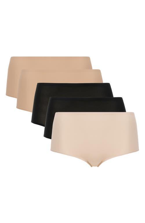 Chantelle Lingerie Soft Stretch 5-Pack High Waist Briefs Product Image