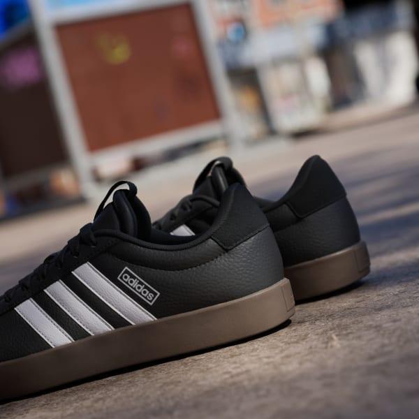 adidas Womens Vl Court 3.0 Casual Sneakers from Finish Line - Core Black, White Product Image