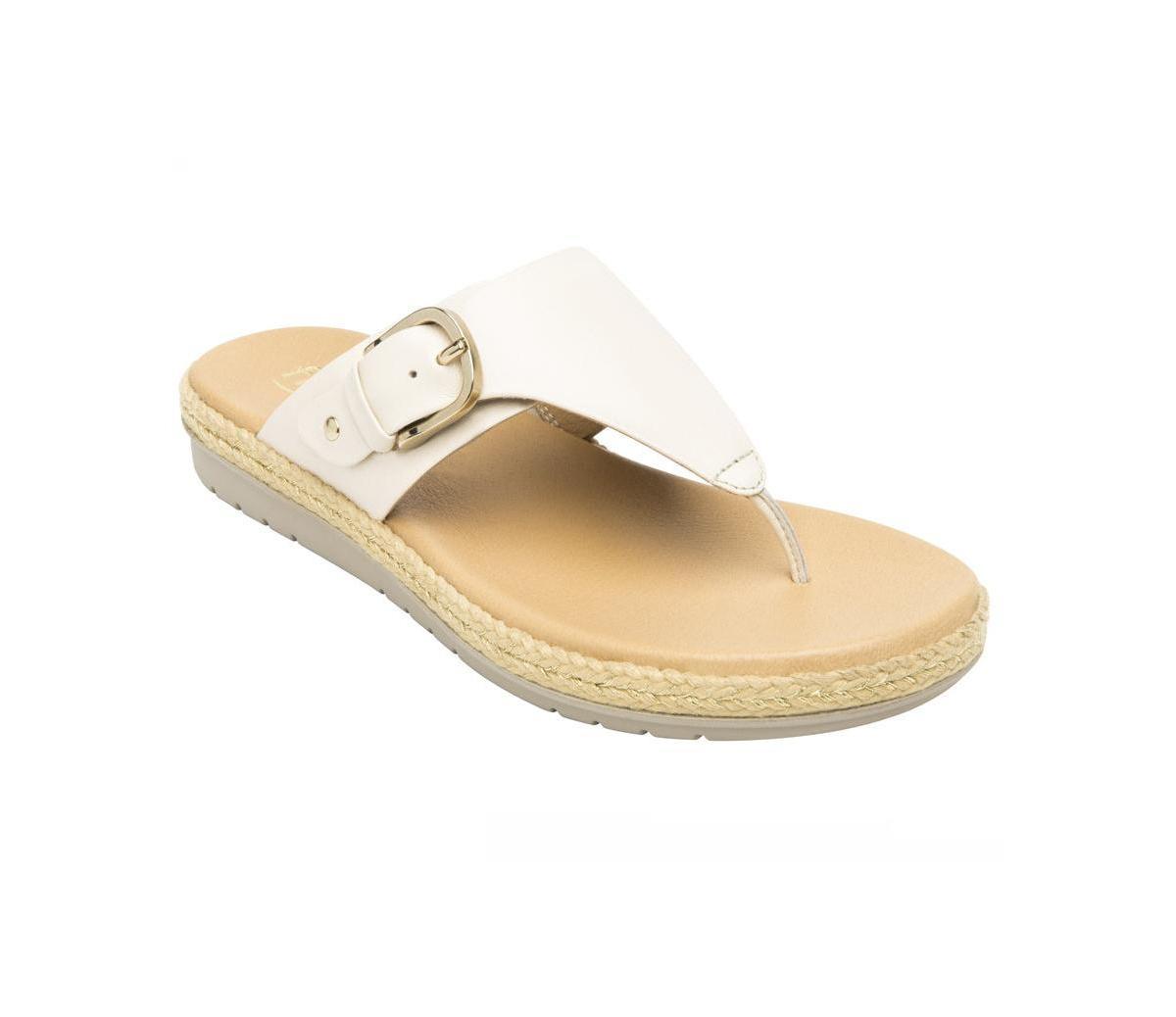 Flexi Women s Leather Thong Sandals By Product Image