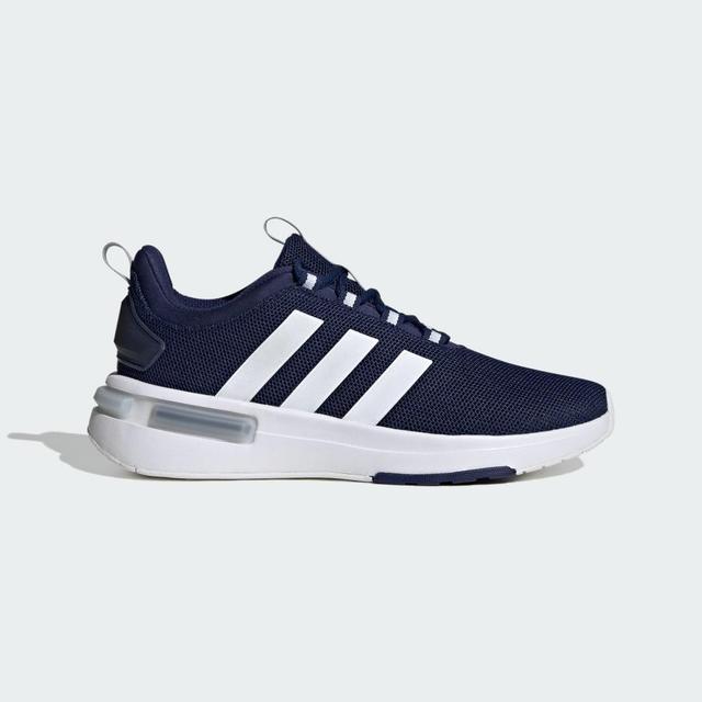 adidas Mens Racer TR23 Running Sneakers from Finish Line - Dark Blue, White Product Image