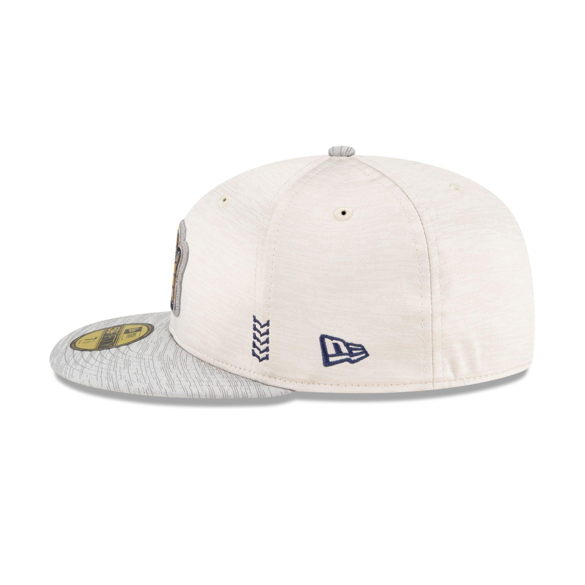 Milwaukee Brewers 2024 Clubhouse Stone 59FIFTY Fitted Hat Male Product Image