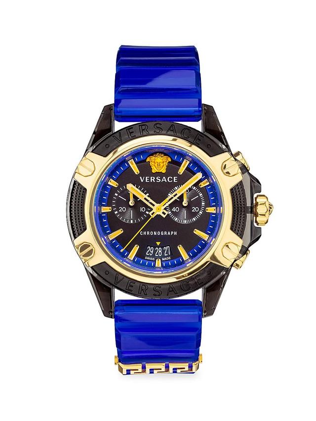 Mens Icon Active Silicone Strap Chronograph Watch Product Image