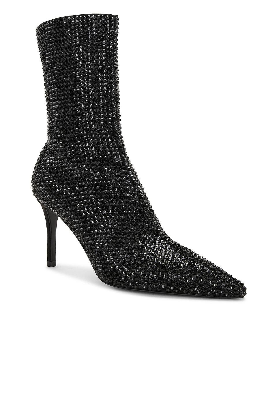 Womens Stella Iconic 80MM Crystal-Embellished Booties Product Image