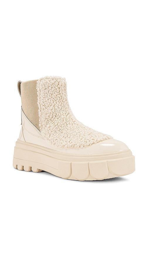 SOREL Caribou X Boot Chelsea Cozy (Bleached Ceramic/Oatmeal) Women's Boots Product Image