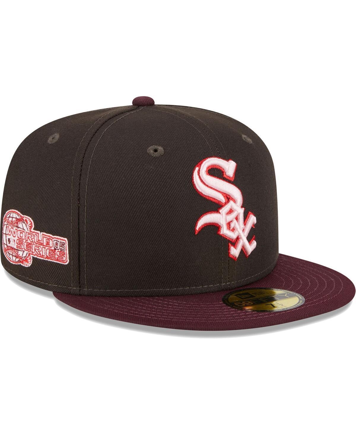 Mens New Era /Maroon Chicago White Sox Chocolate Strawberry 59FIFTY Fitted Hat Product Image