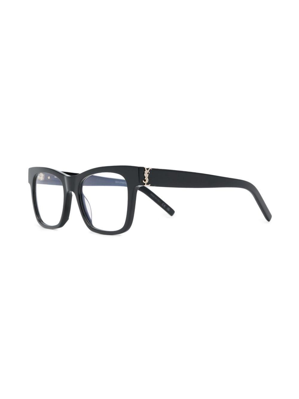 Brille Mit Cat-eye-gestell In Black Product Image