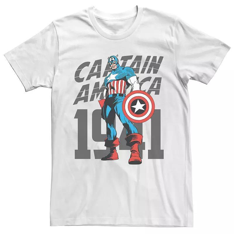 Mens Captain America Tee Product Image