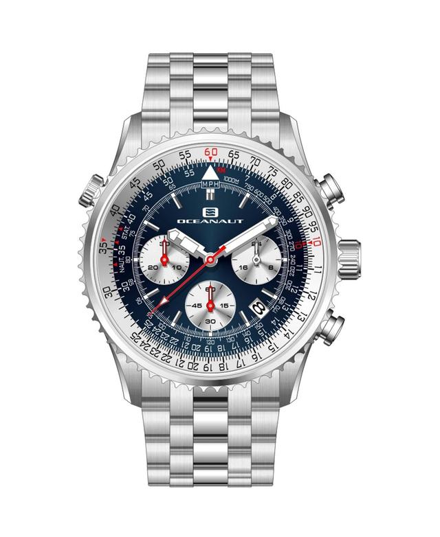 Oceanaut Mens Flight Blue Dial Watch - OC0122 - Blue Product Image