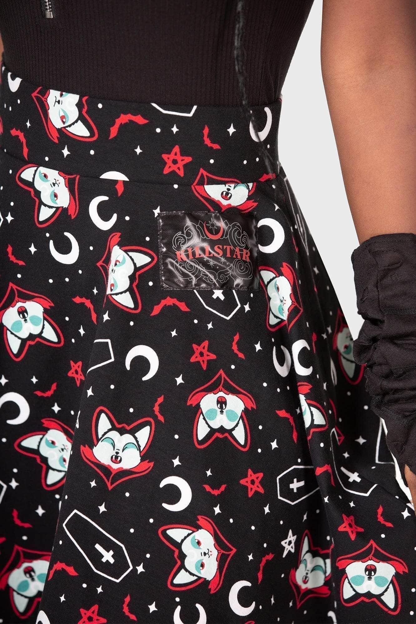 Lil Vampurr Skater Skirt Female Product Image