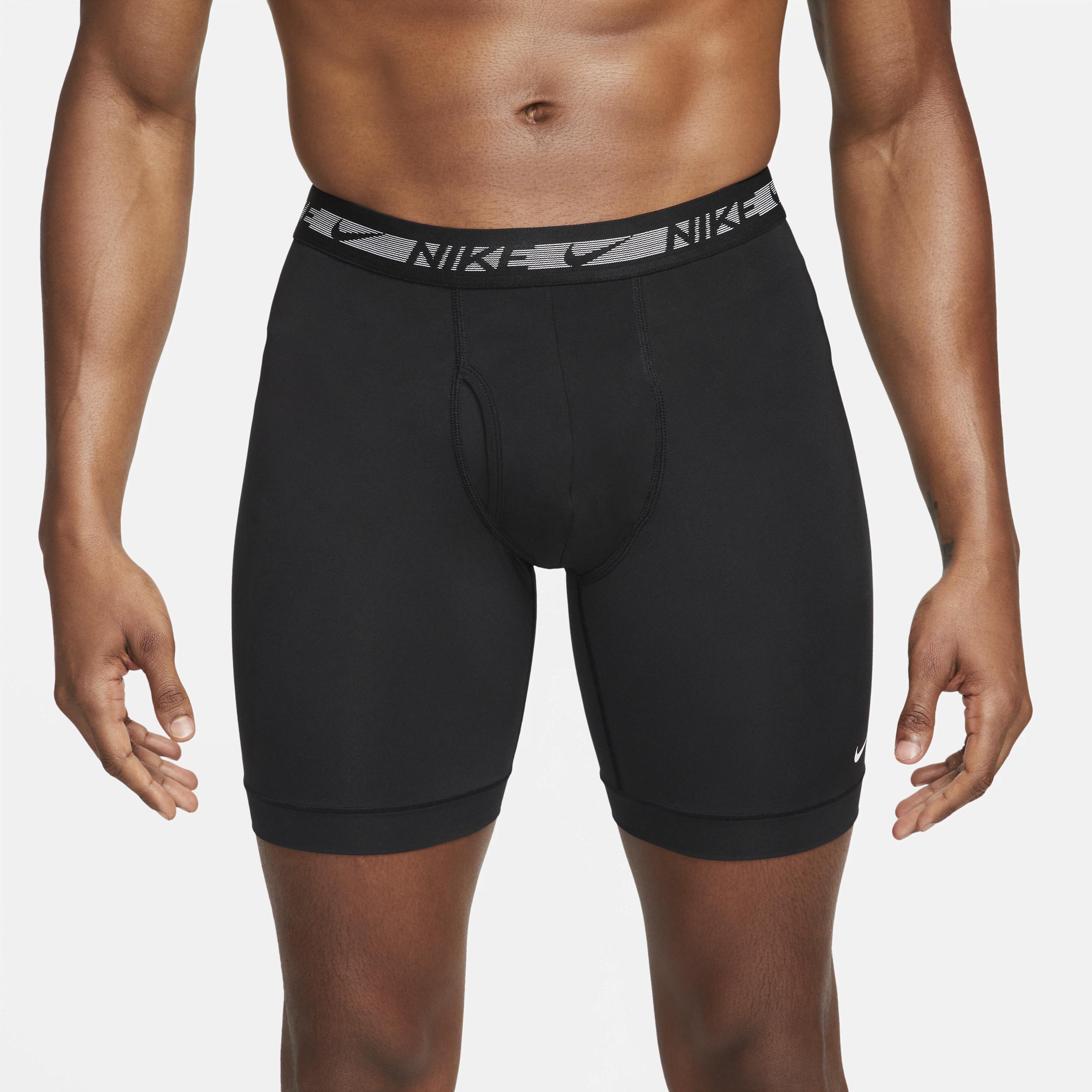 Nike Dri-FIT Ultra Stretch Micro Men's Long Boxer Brief (3-Pack) Product Image