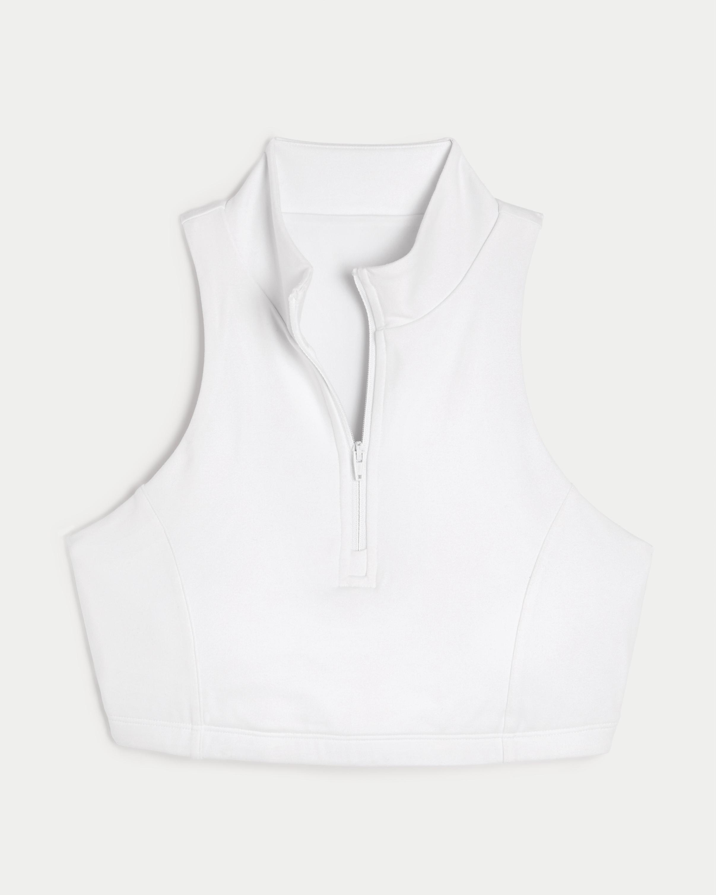 Gilly Hicks Active Recharge High-Neck Quarter-Zip Top Product Image