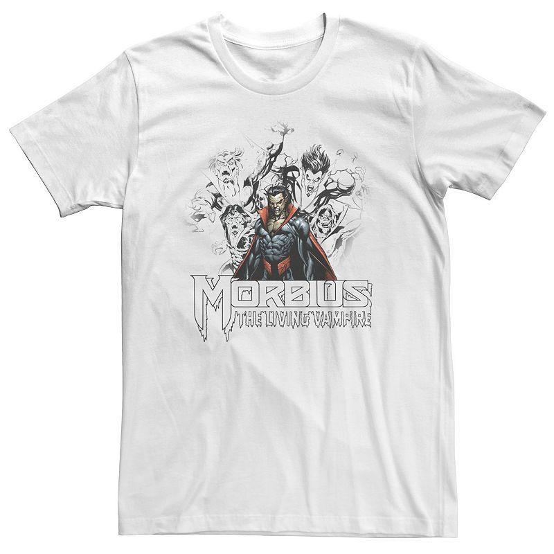 Big & Tall Marvel Morbius The Living Vampire Sketches Tee, Mens Product Image