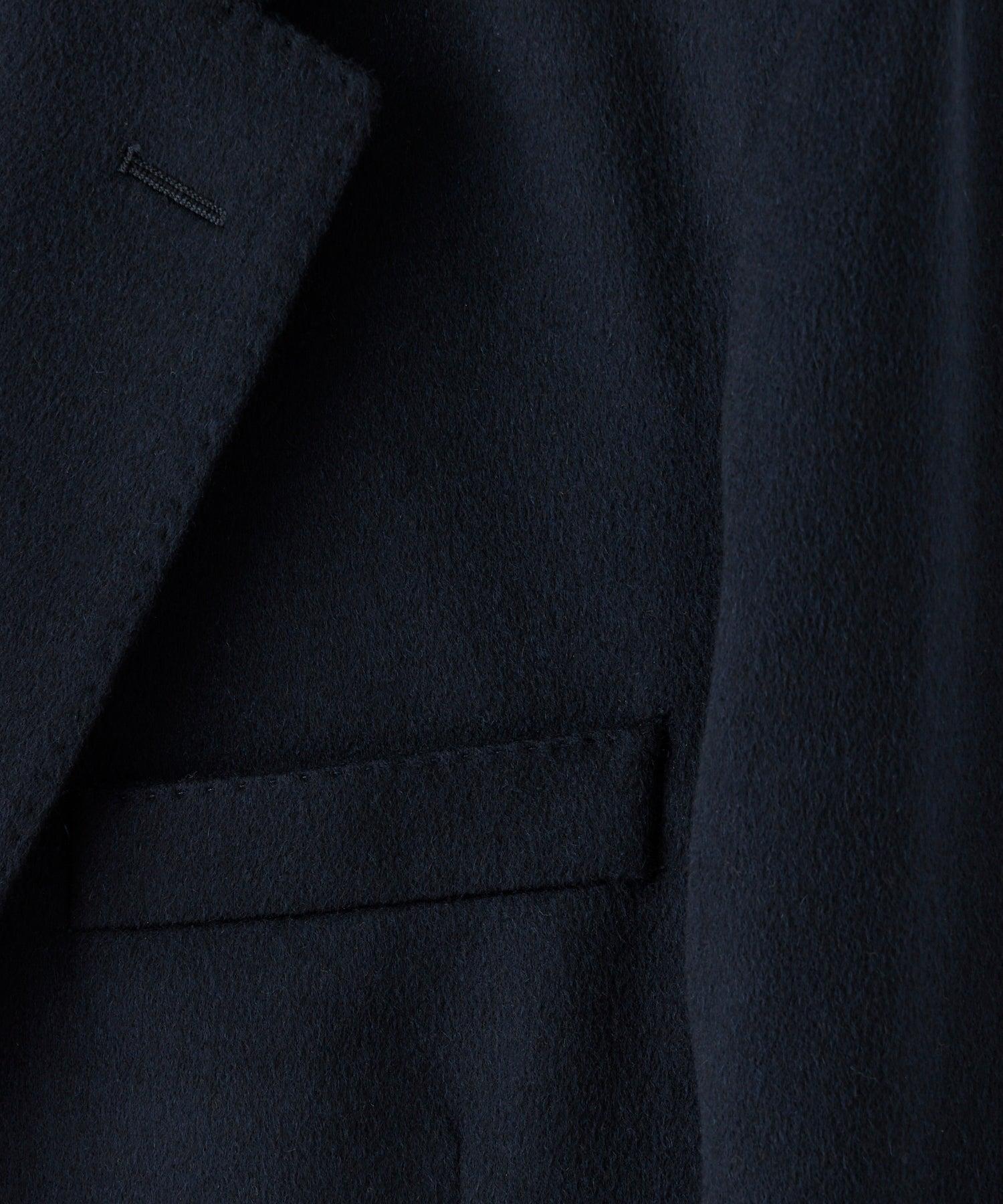 Italian Cashmere Sutton Jacket in Navy Product Image