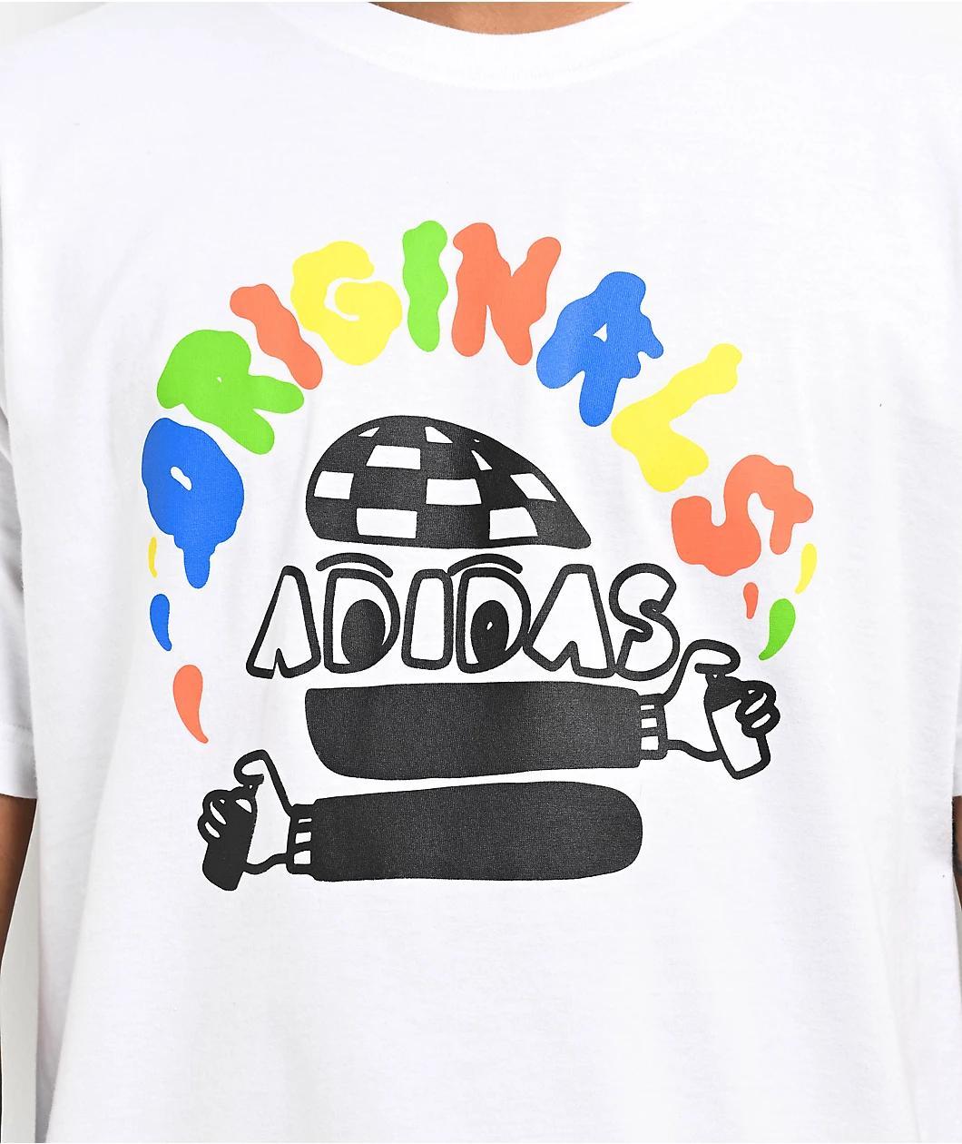 adidas Originals Artist White T-Shirt Product Image